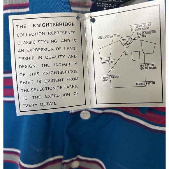 Men’s Knights Bridge Polo Multicolored Size S Brand New - Picture 6 of 7